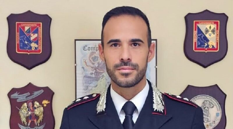 Il tenente Luca Pietrangeli è il nuovo comandante della Compagnia Carabinieri di Rogliano